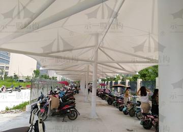 怎么樣能使膜結構停車棚長久使用