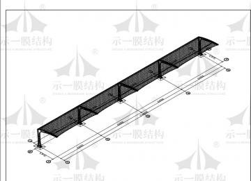 膜結(jié)構(gòu)車棚設(shè)計(jì)的注意事項(xiàng)有哪些？