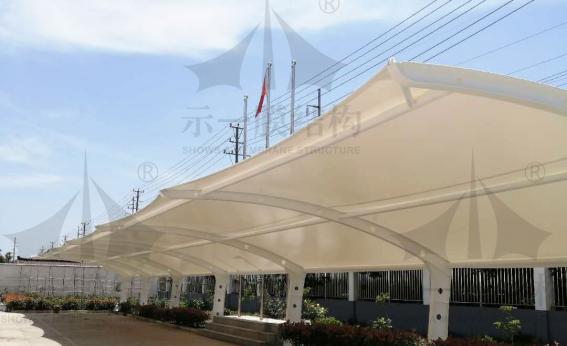 康達順附件制造膜結(jié)構(gòu)車棚